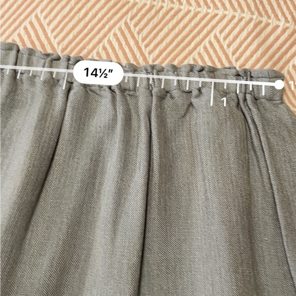 Vintage Gray Embroidered Skirt M - Picture 4 of 8